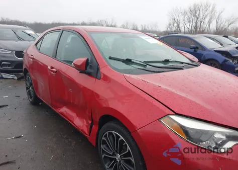 2015 Toyota Corolla S Plus z USA, uszkodzony, nr VIN 2T1BURHE6FC251248